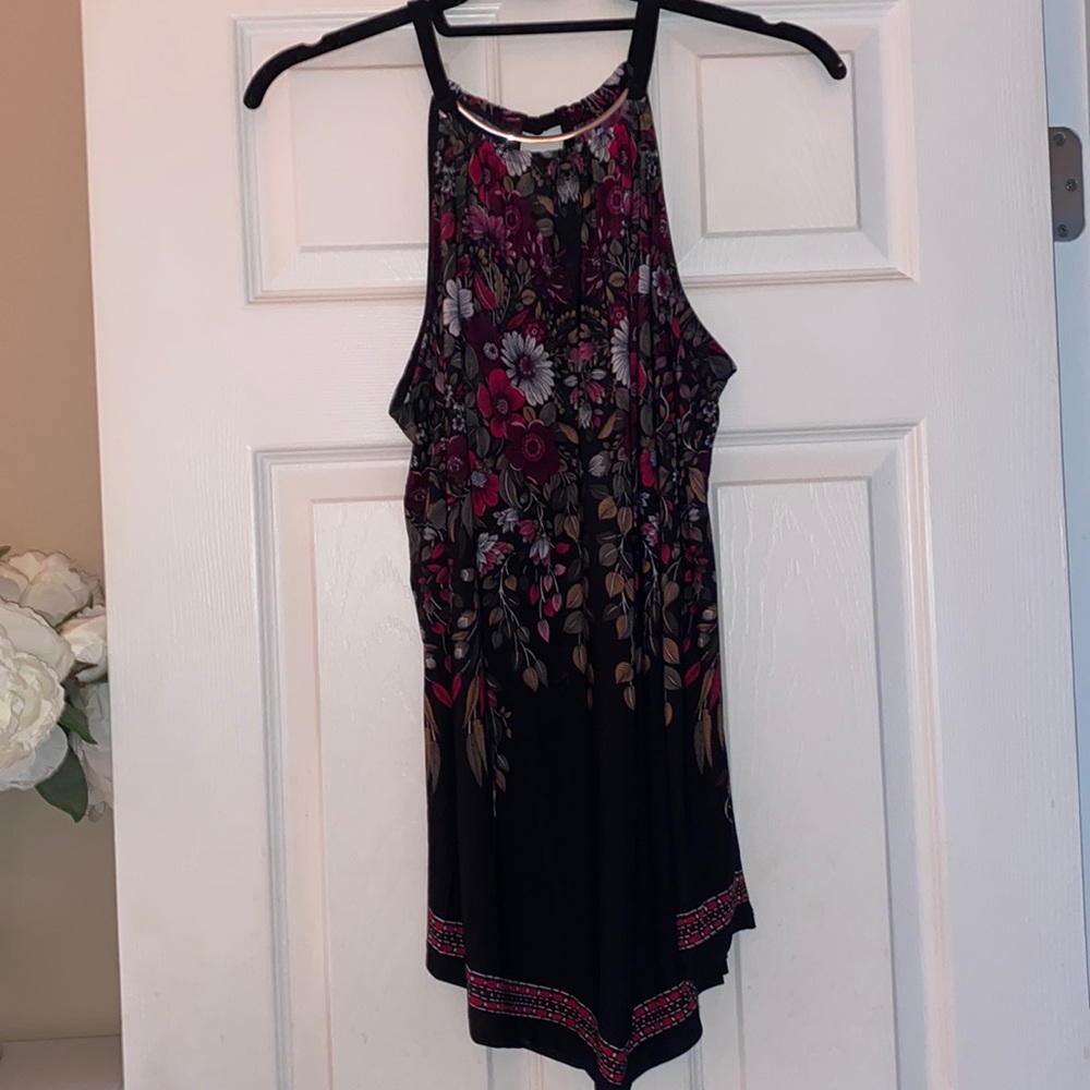 INC floral large top